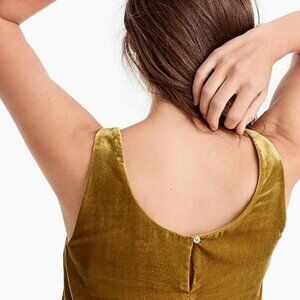 J CREW Velvet Tank